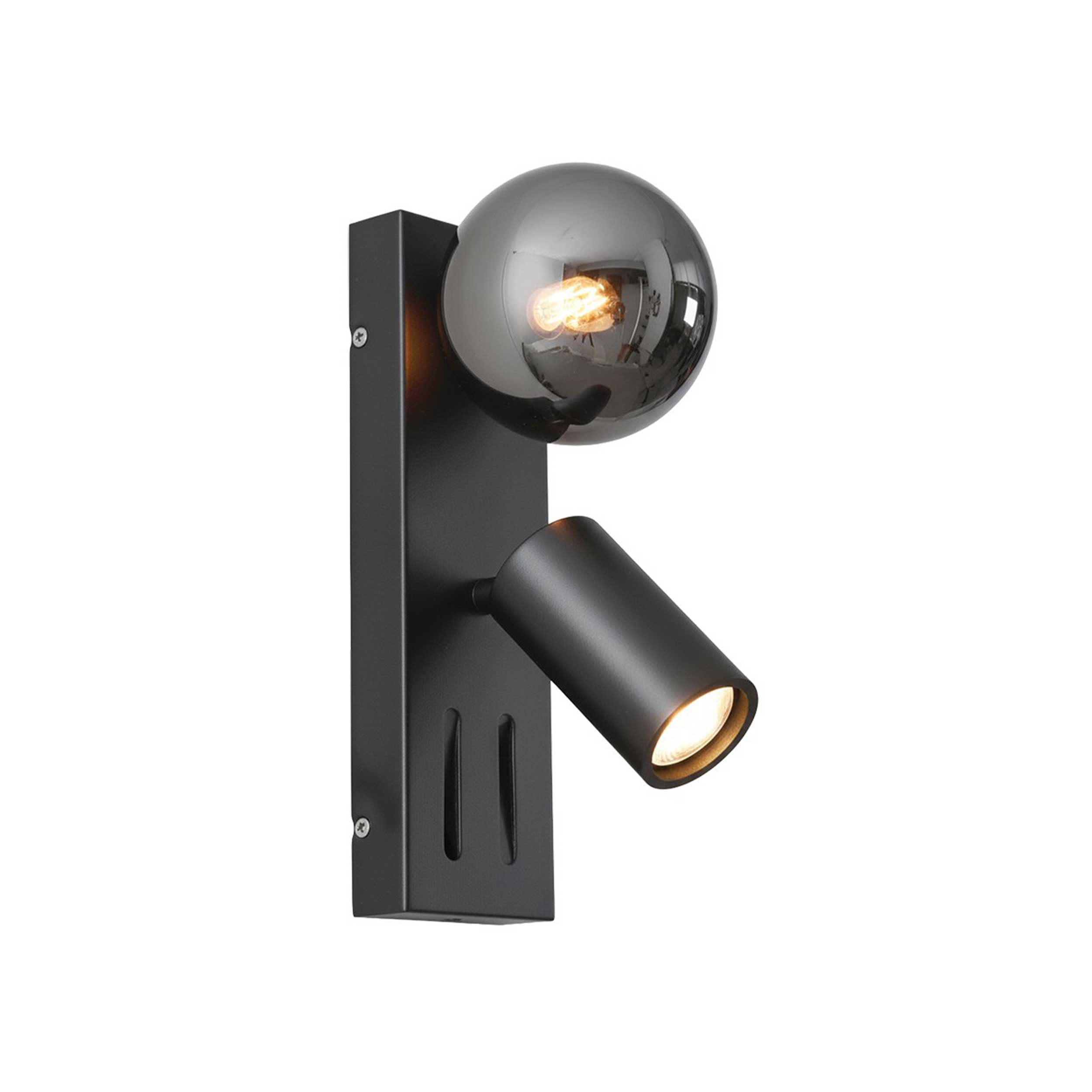 VK Light Nero G9+GU10 Wandleuchte  für das Bett