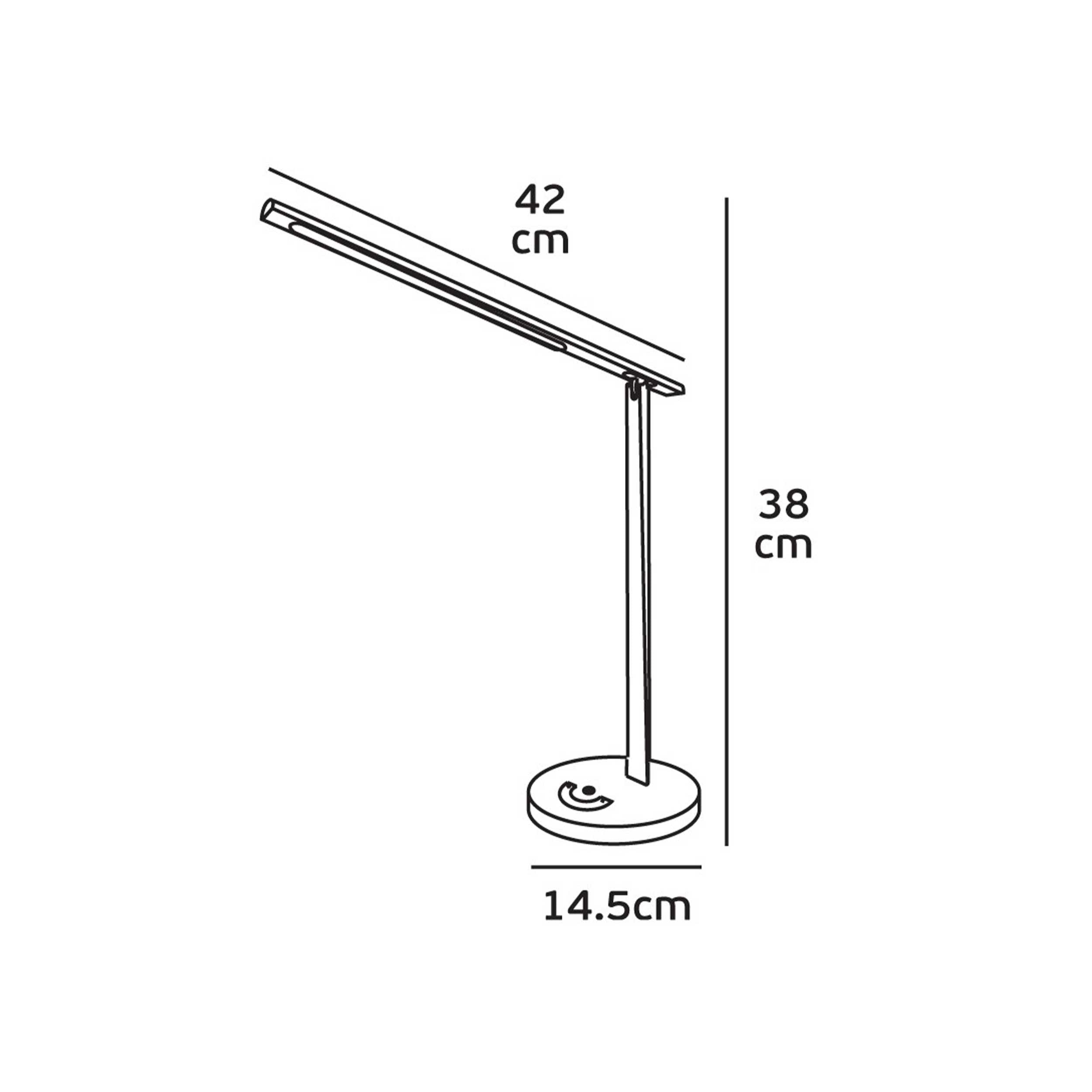 VK Light Nia LED Lineare Tischleuchte <i data-tl='AC91B938'>dimmbar 3CCT