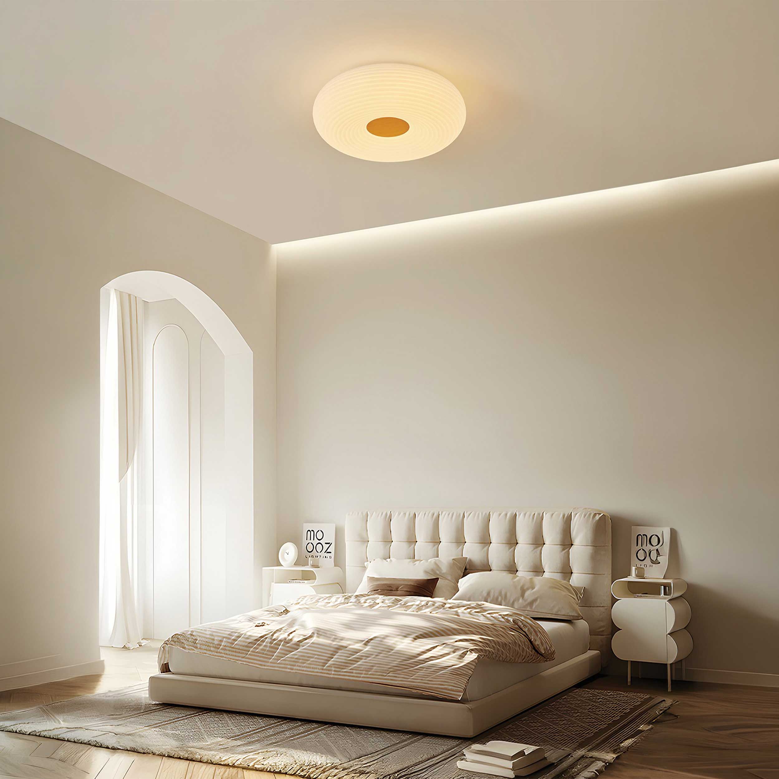 VK Light Oak LED Deckenleuchte 