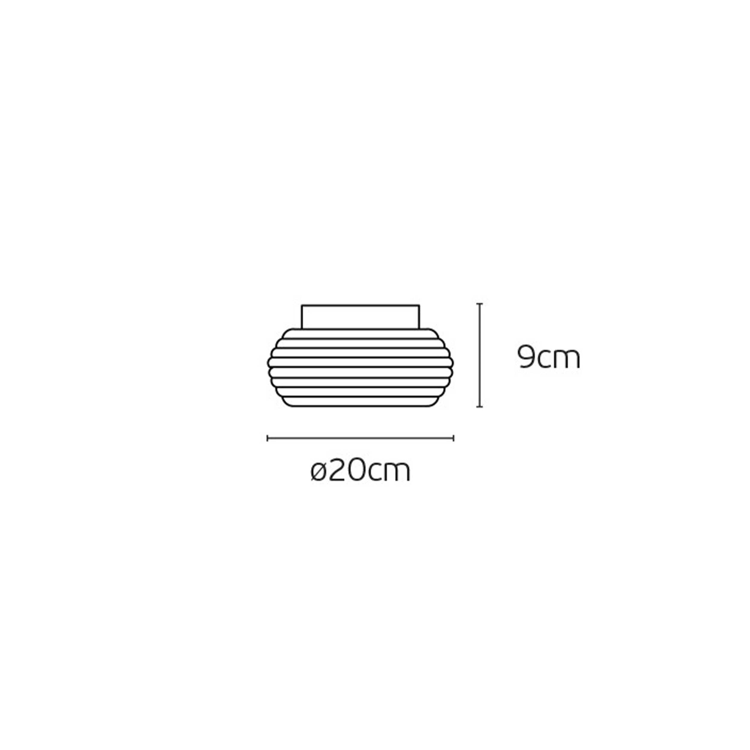 VK Light Oak LED Deckenleuchte 
