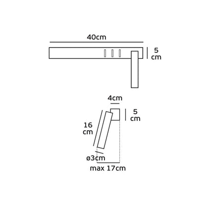 VK Light Olo LED Wandleuchte 