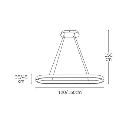 Nova Luce Stellar LED-Wandleuchte
