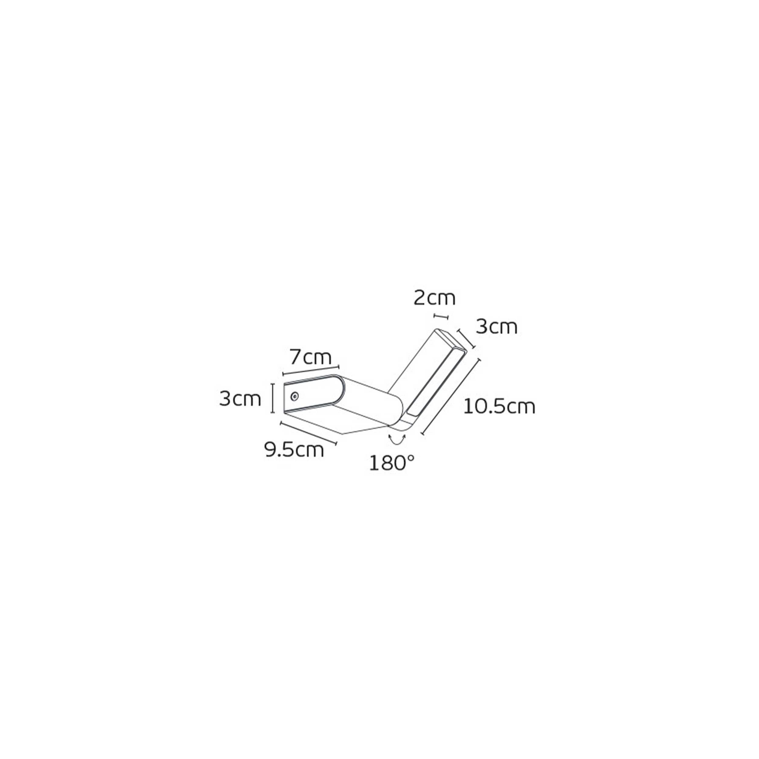 VK Light Robi LED Wandleuchte  IP65