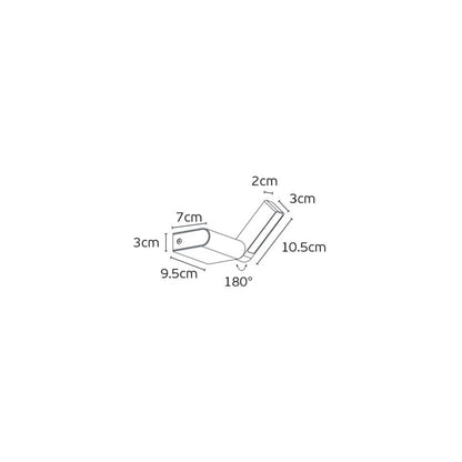 VK Light Robi LED Wandleuchte  IP65