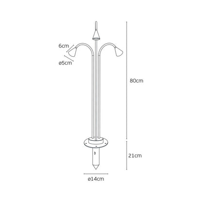 VK Light Rose 3 LED-Mastleuchte  IP65