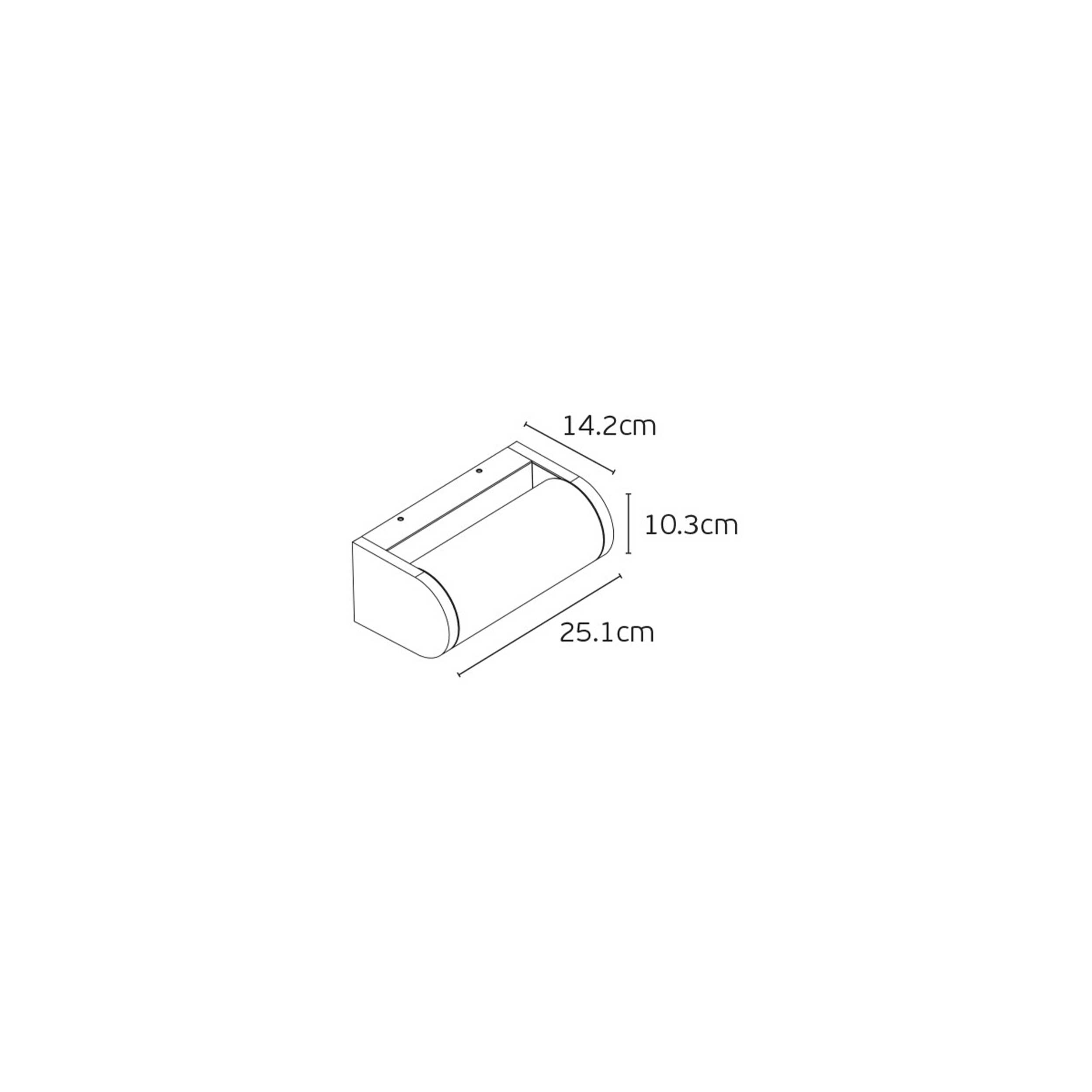 VK Light Shade LED Wandleuchte  IP65