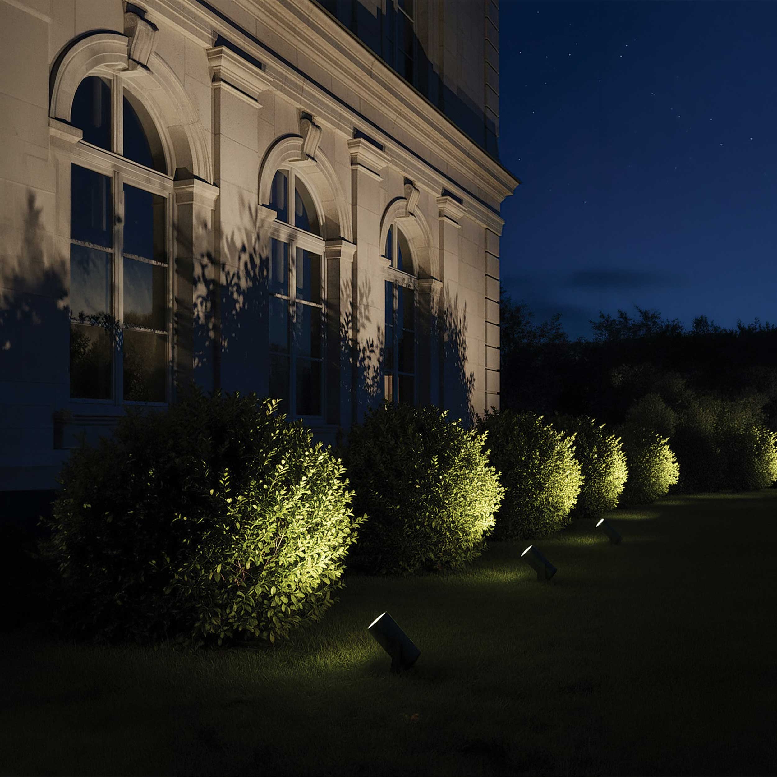 VK Light Sui LED-Mastleuchte  mit Erdspieß, Schutzart IP65