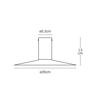 VK Light Timo L GU10 Deckenleuchte 