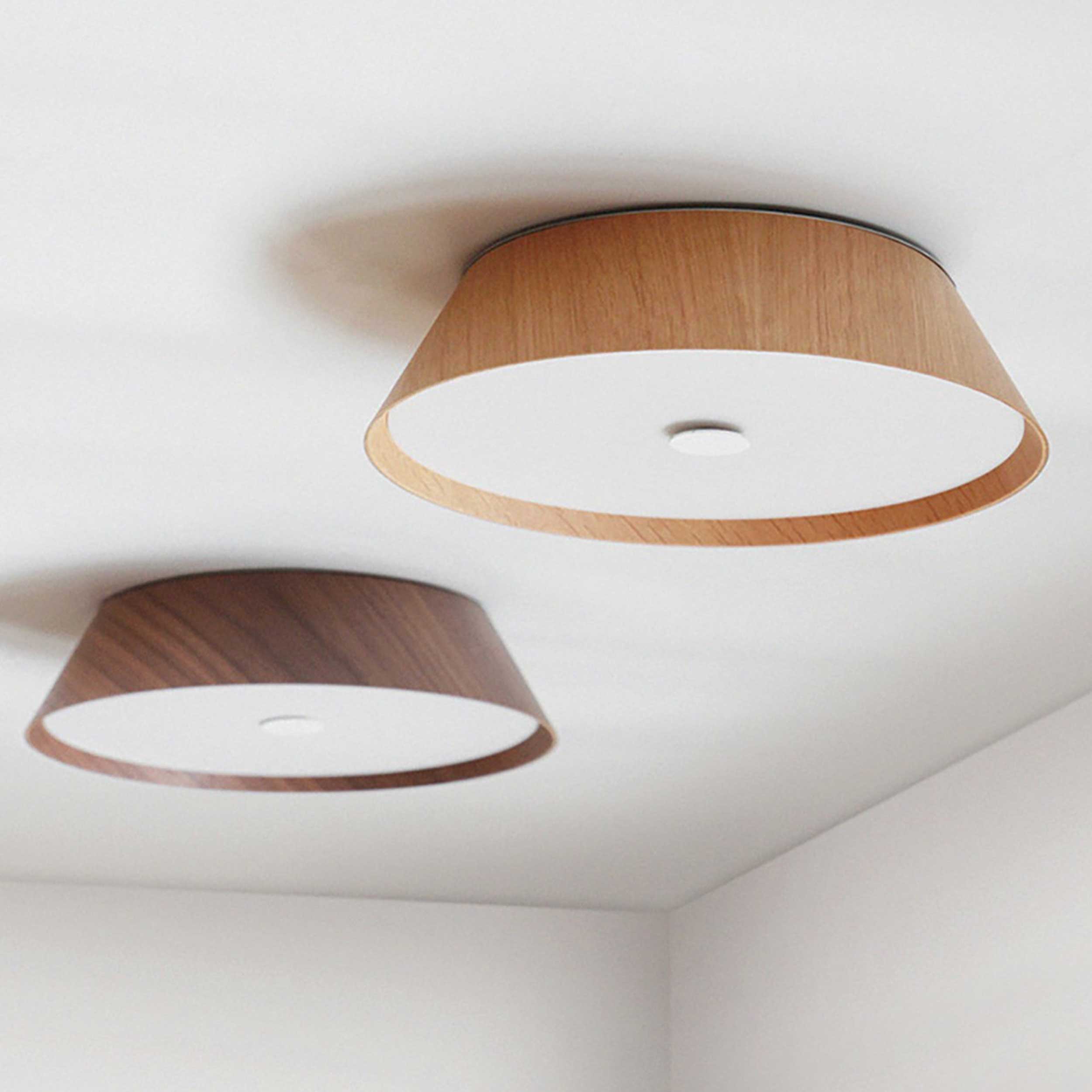 VK Light Woody LED Deckenleuchte aus Holz 
