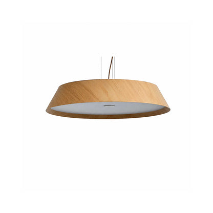 VK Light Woody LED runde Hängeleuchte aus Holz 