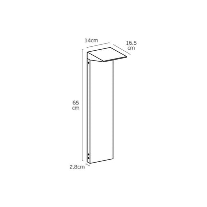 VK Light Zen LED-Mastleuchte  IP65