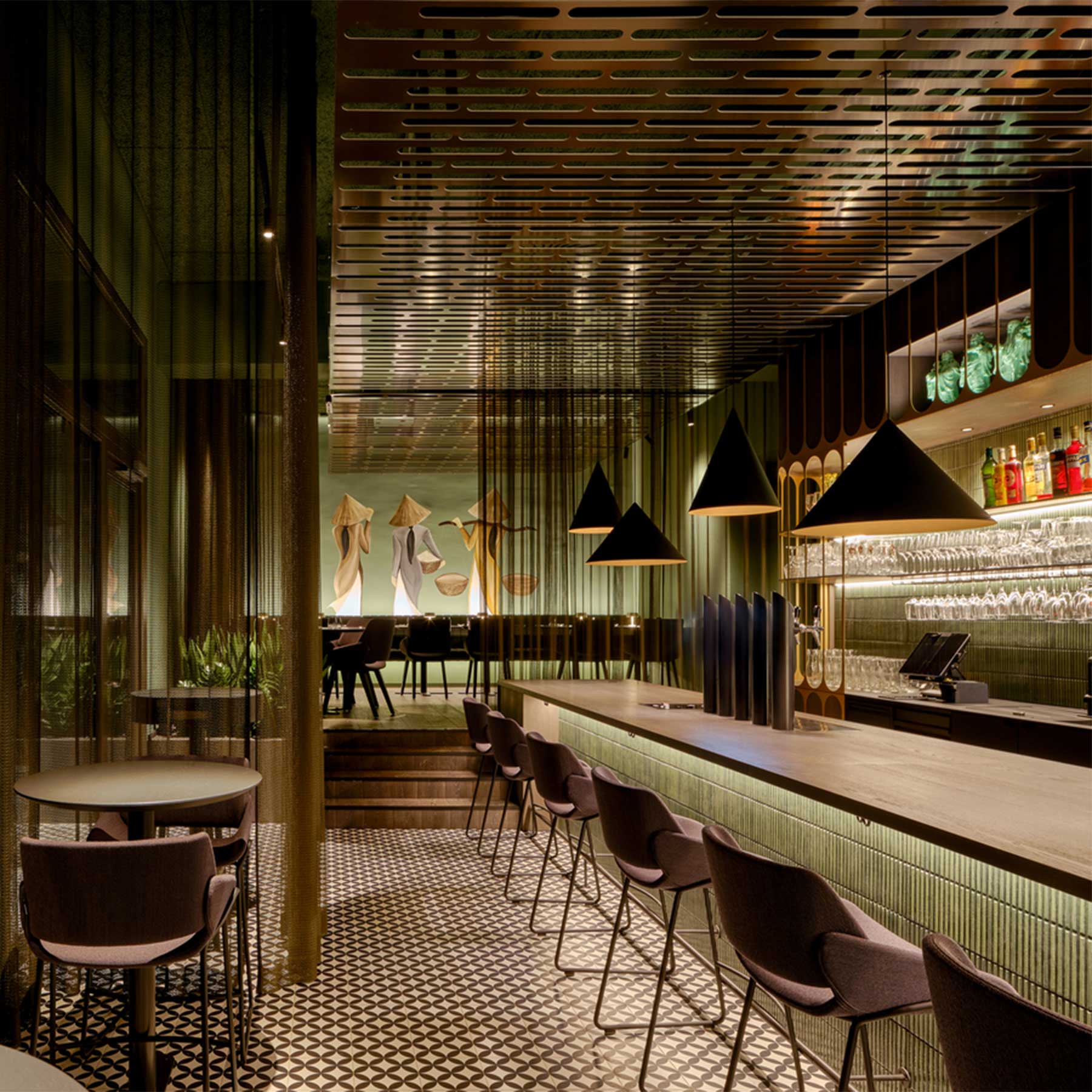 Wever and Ducré Dinor závěsné svítidlo