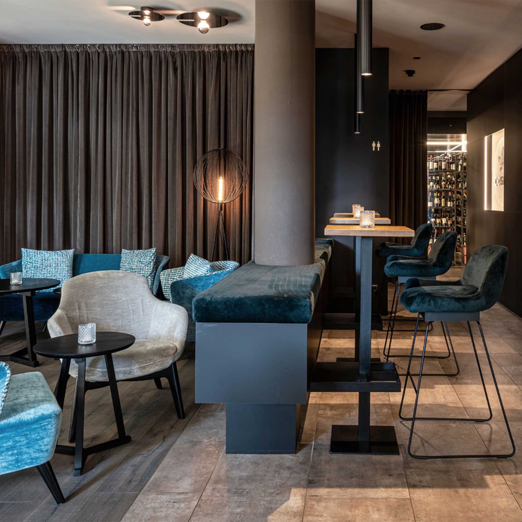 Wever and Ducré MIRRO přisazené svítidlo