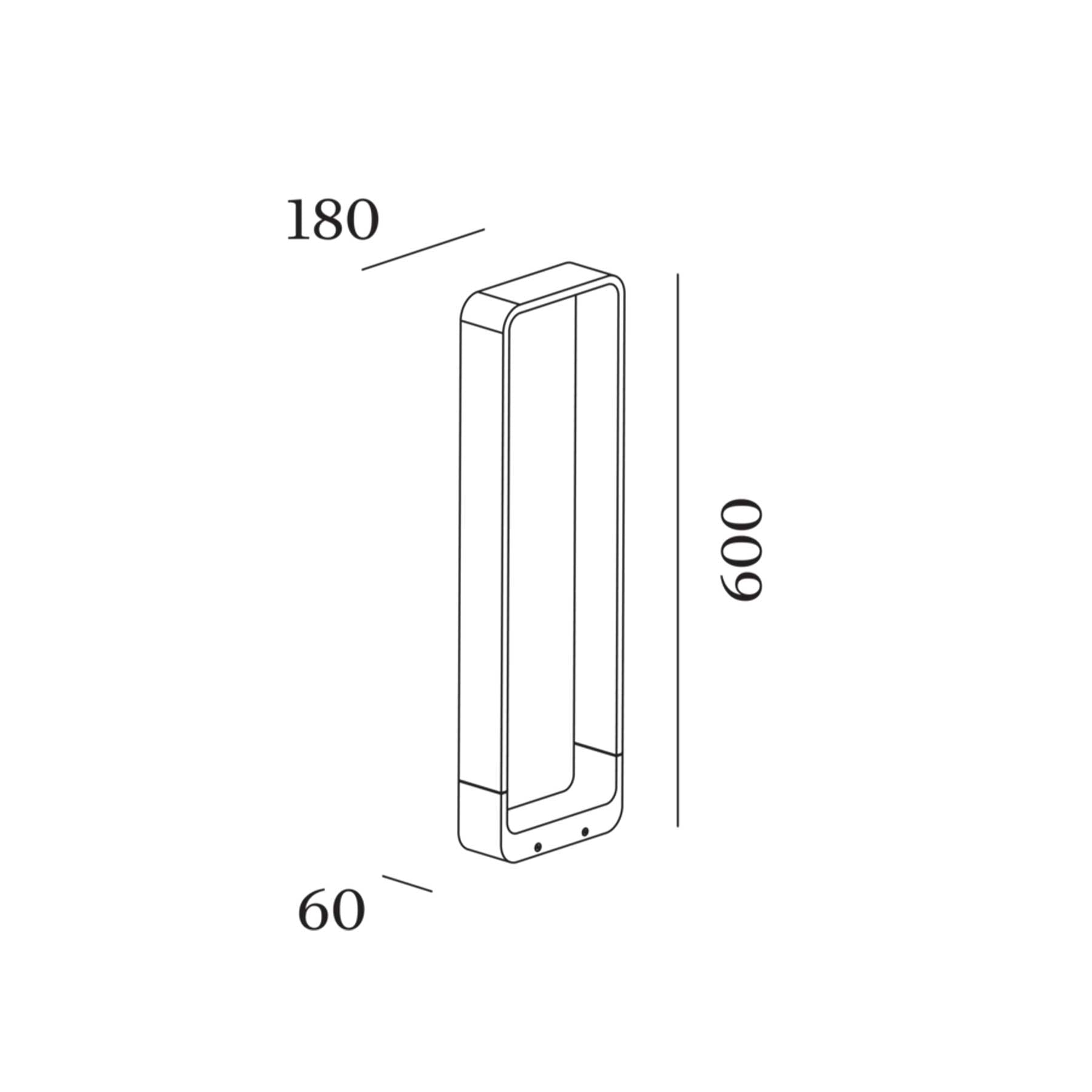 Wever and Ducré TAPE sloupkové svítidlo IP65
