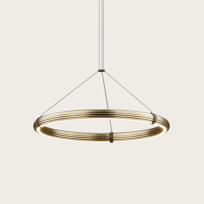 Aromas Elli LED závěsné kruhové svítidlo stmívatelné