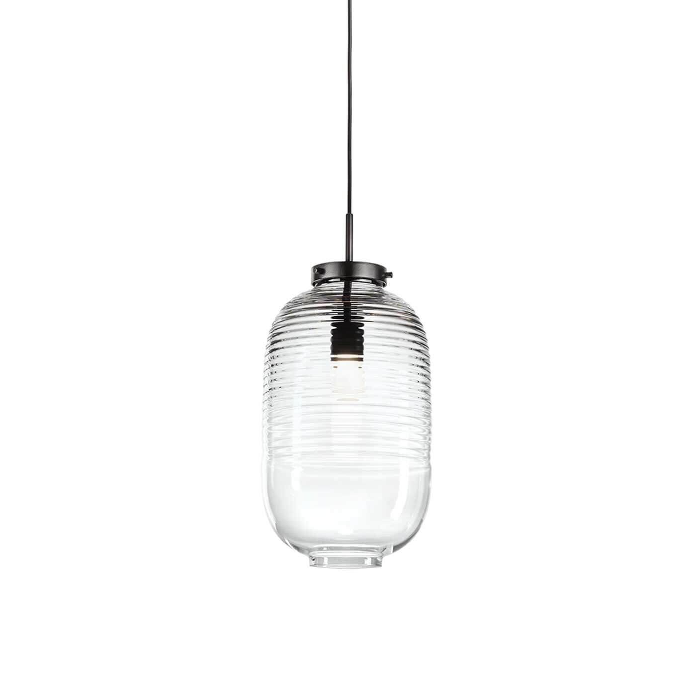 Bomma Lantern E27 skleněné závěsné svítidlo