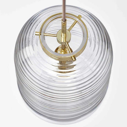 Bomma Lantern E27 skleněné závěsné svítidlo