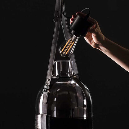 Bomma Tied-up romance E27 skleněné závěsné svítidlo