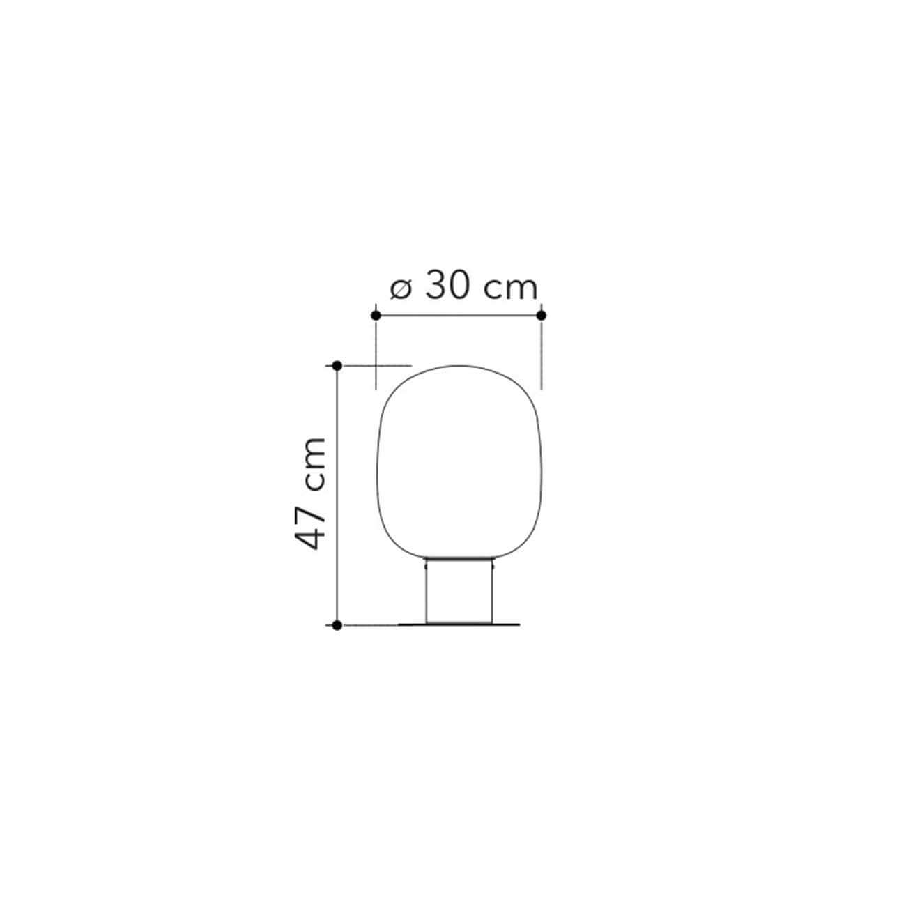 Faneurope Fellini E27 stolní svítidlo lampa