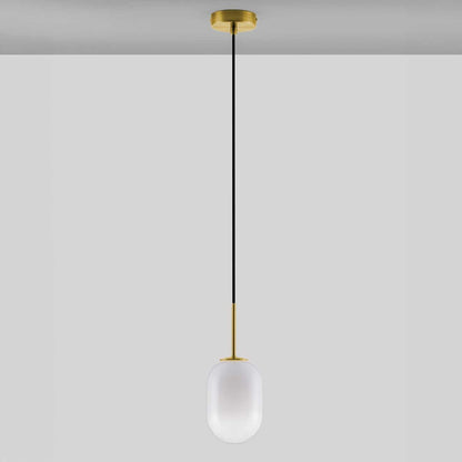 Nova Luce Chrysi G9 skleněné závěsné svítidlo zlaté