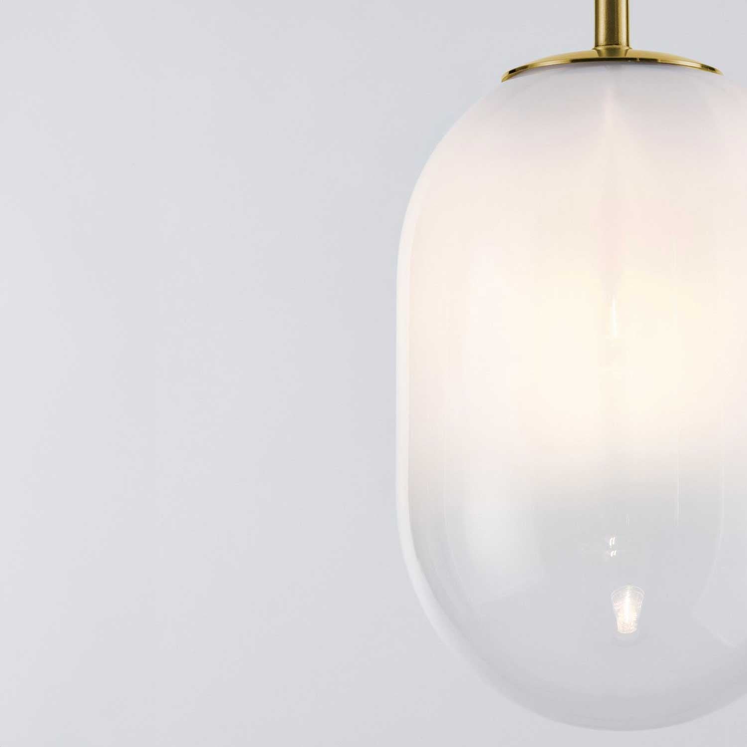 Nova Luce Chrysi G9 skleněné závěsné svítidlo zlaté