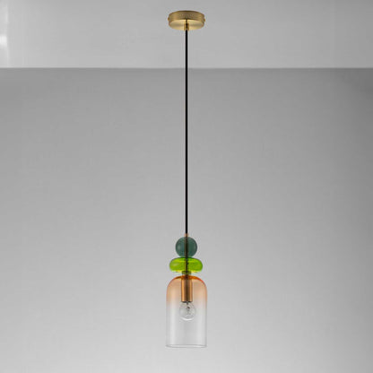 Nova Luce Murano E14 skleněné závěsné svítidlo