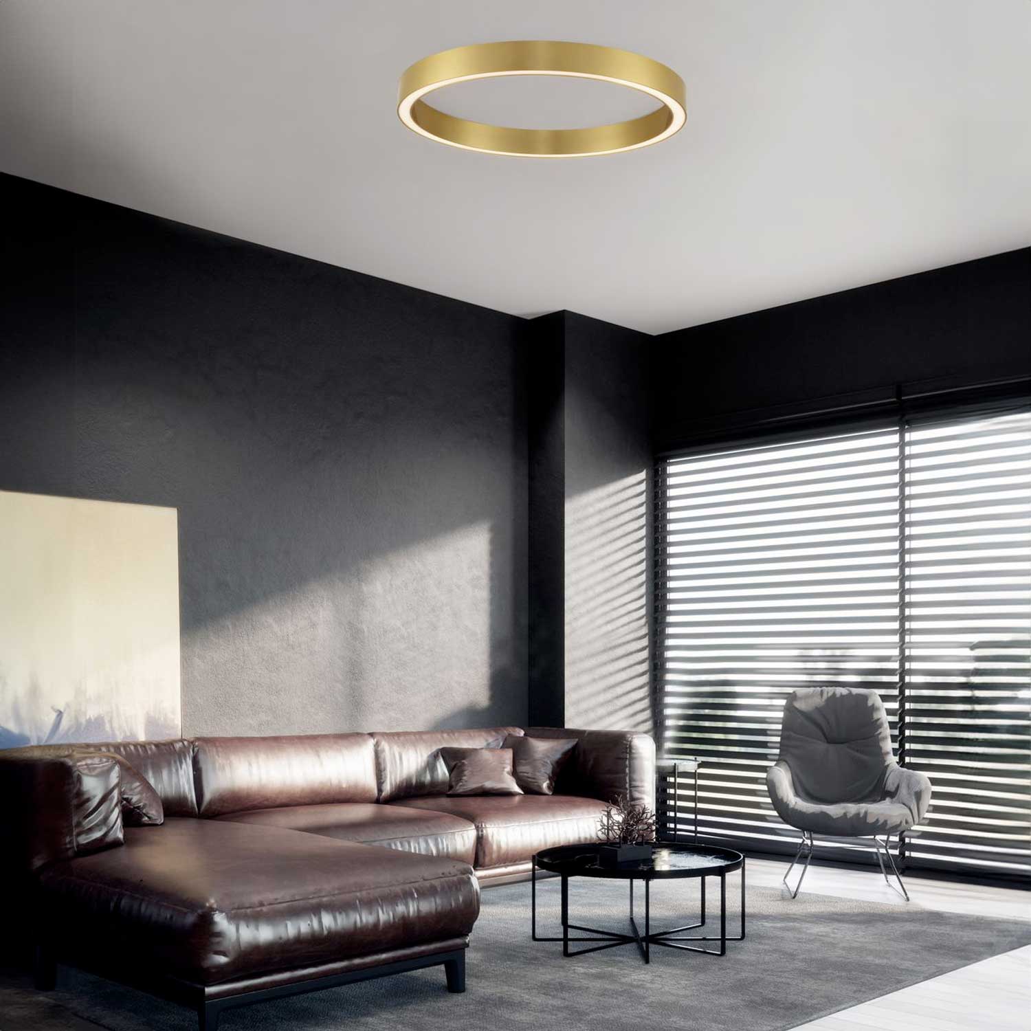 Nova Luce Sting LED kruhové stropní svítidlo stmívatelné