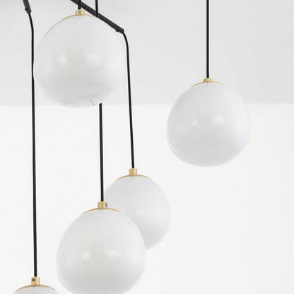 Nova Luce The Egg G9 skleněné závěsné svítidlo