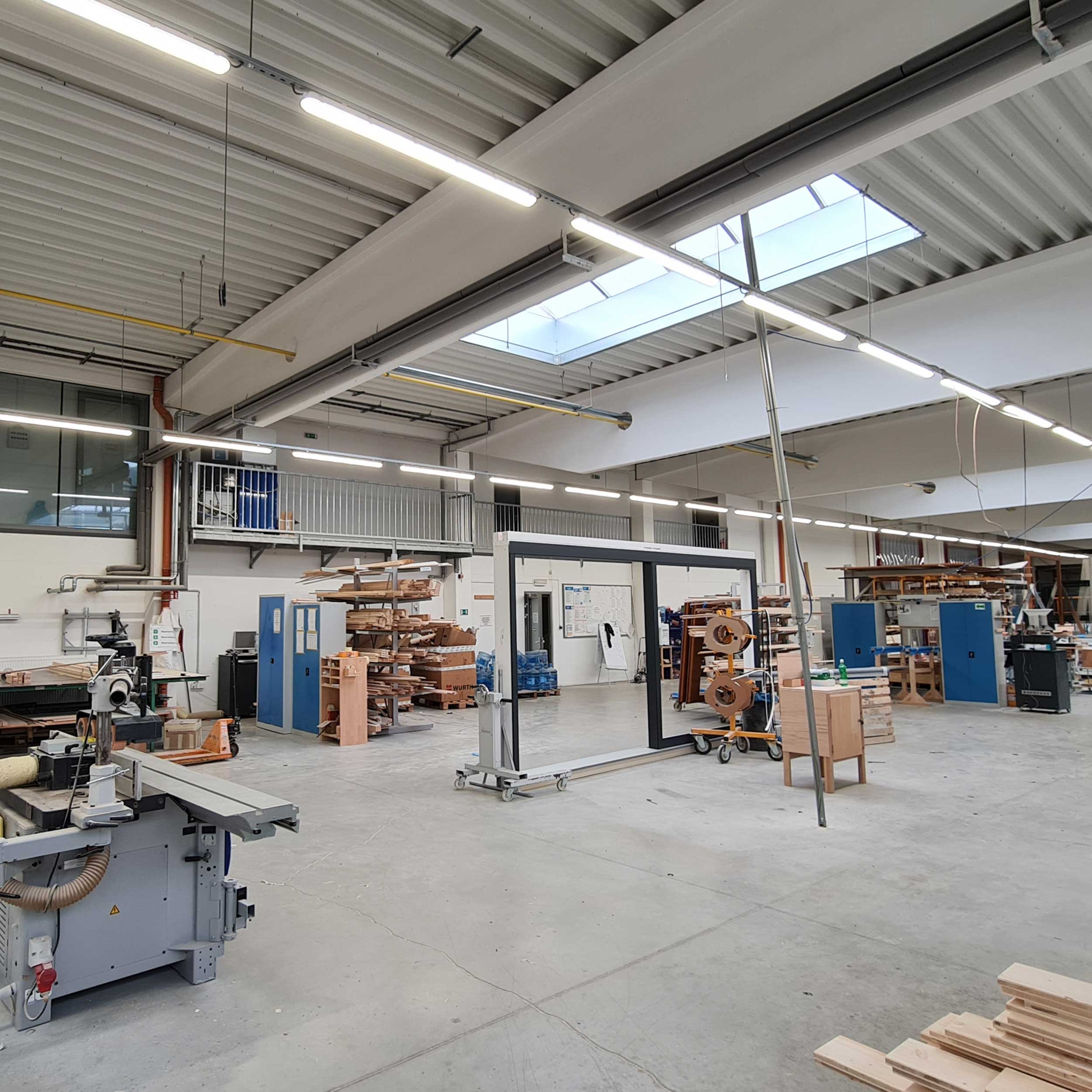 Staubdichte LED-Industrieleuchte 1200mm IP66