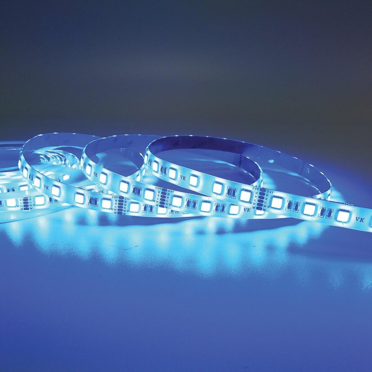 LED RGB+CCT 24 V 18 W/m CRI90 IP20 2400 K–6000 K (5 m)