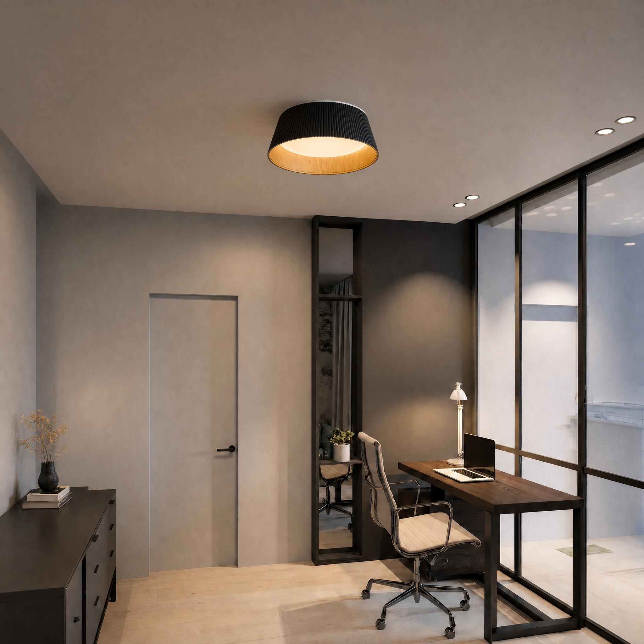 VK Light Aelia Wood LED Deckenleuchte 