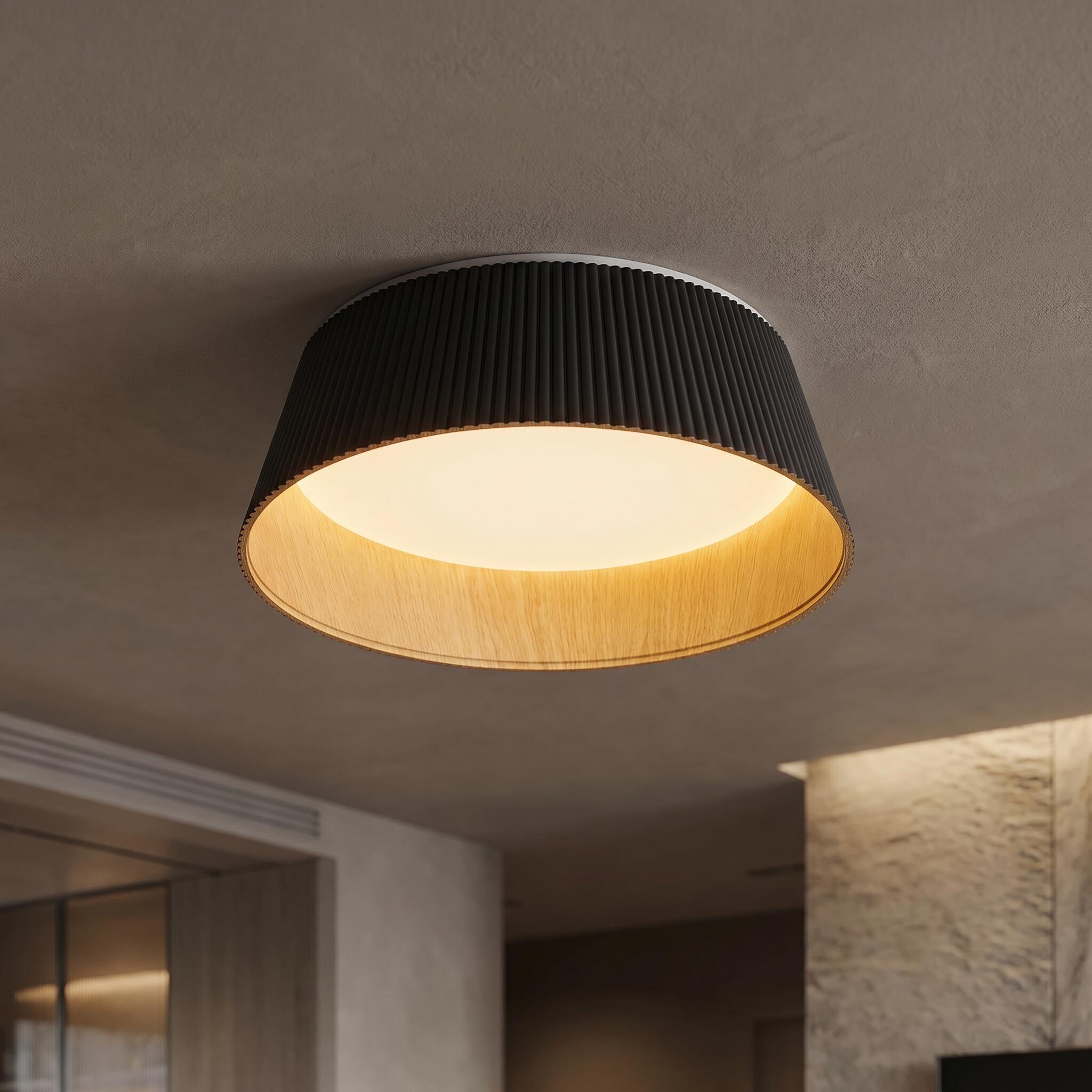 VK Light Aelia Wood LED Deckenleuchte 