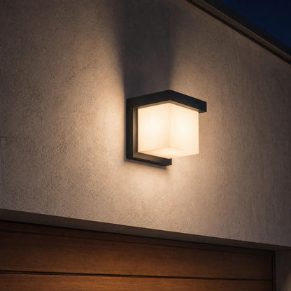 VK Light Neon LED Wandleuchte  IP65, quadratisch