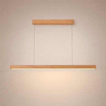 VK Light Orra LED hängende lineare Holzleuchte 