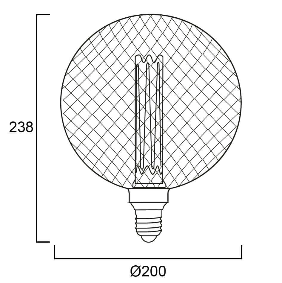 LED žárovka Sylvania Mirage E27 2000K 2.5W