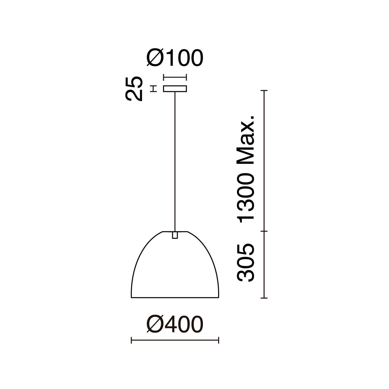 Exo Vietnam E27 závěsné svítidlo tmavé