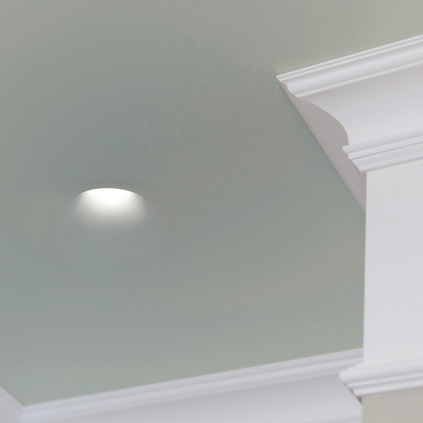 Indeluz Trimless Len Round M GU10 zápustné svítidlo