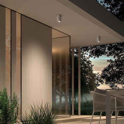 Cristher Stone round GU10 přisazené svítidlo antracitové