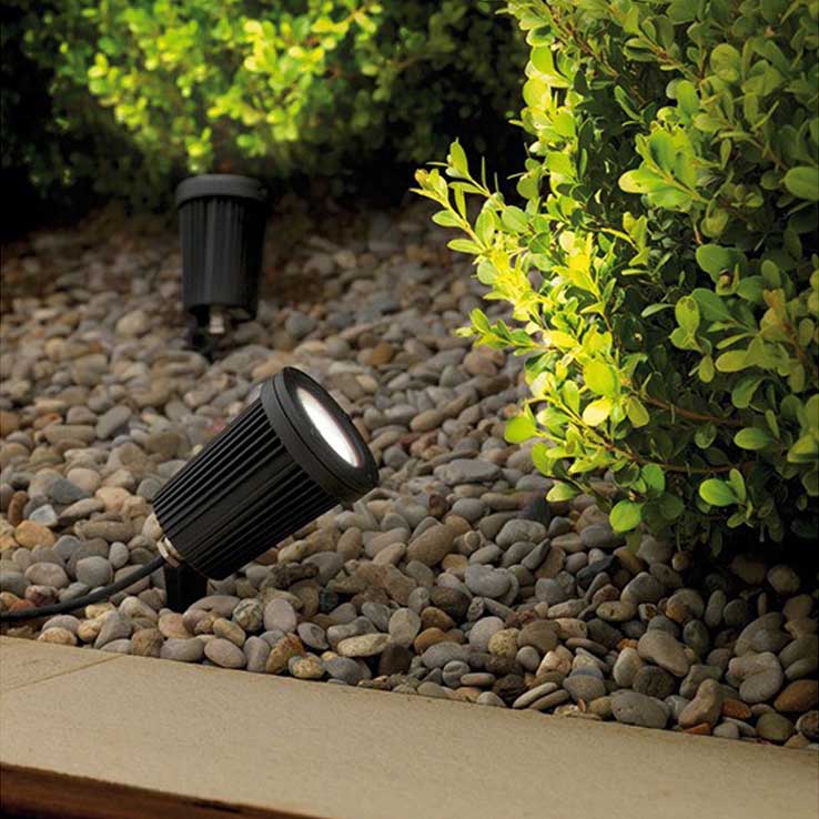 Cristher Tir LED bodové svítidlo šedé