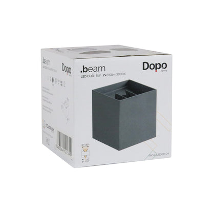 Dopo Beam up/down LED přisazené svítidlo antracitové