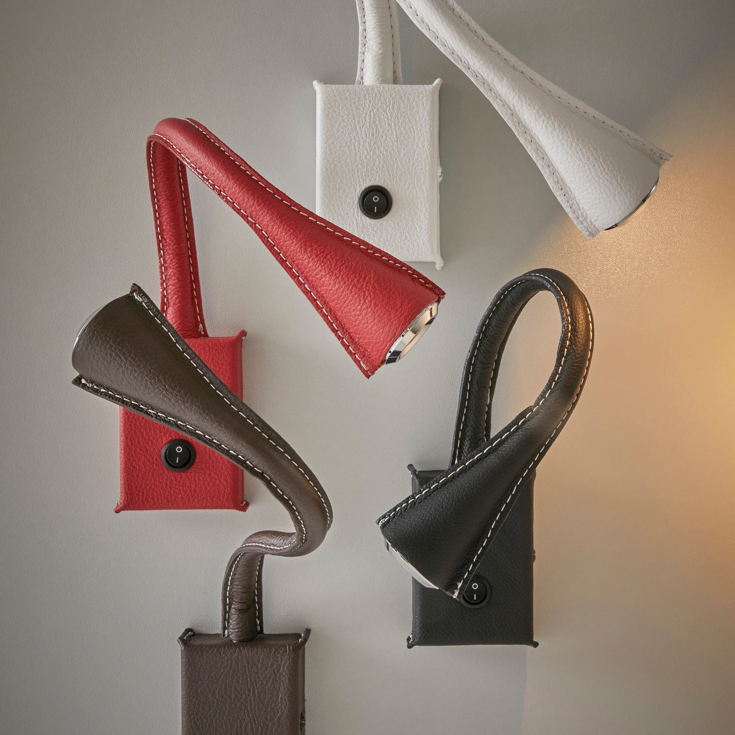 Exo Skin LED nástěnné svítidlo bílé