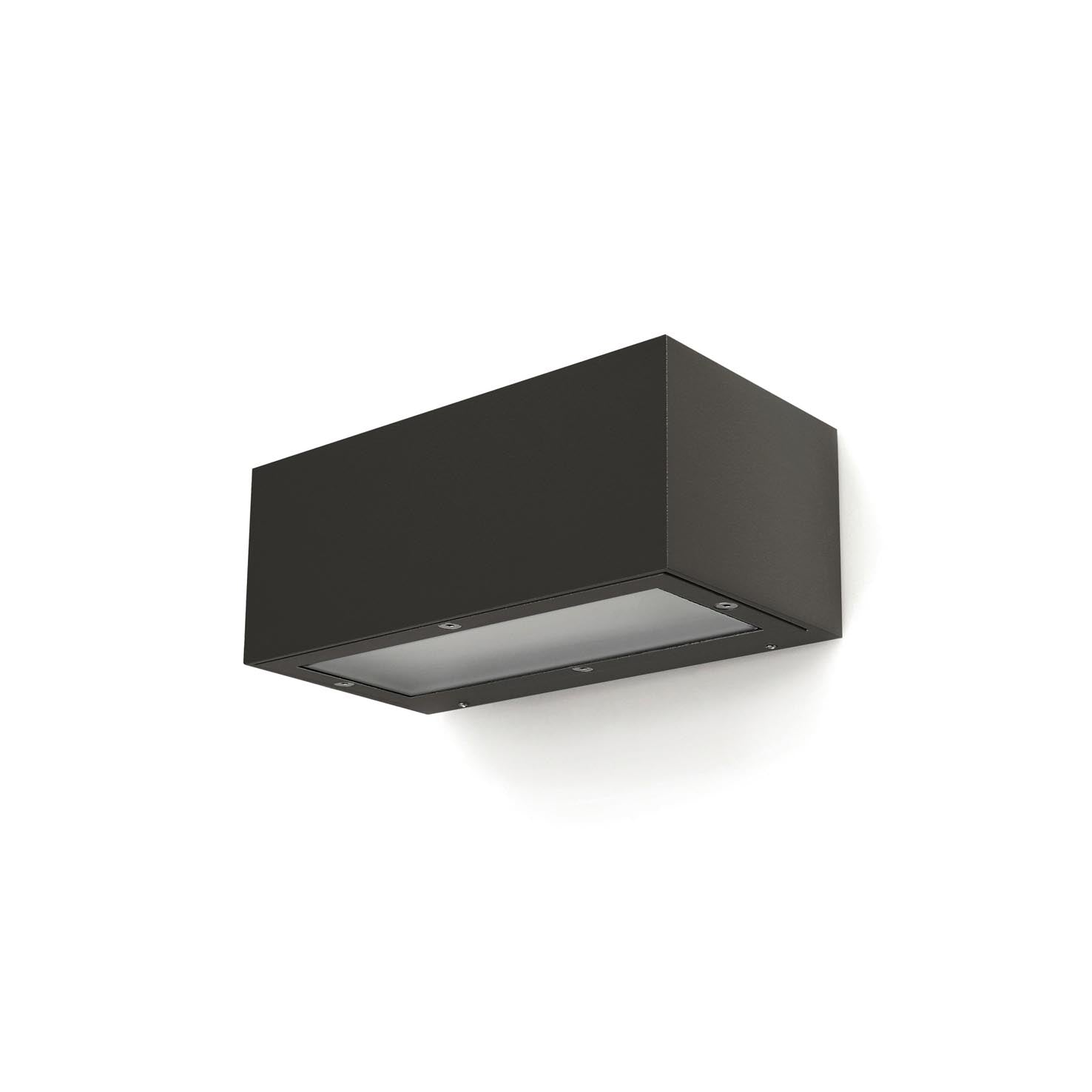 Dopo Isora down rectangle LED přisazené svítidlo antracitové