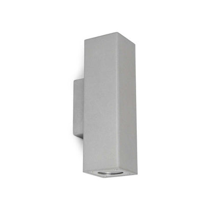 Cristher Stone wall square GU10 přisazené svítidlo šedé